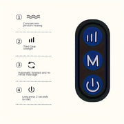 RelaxPro USB orqali zaryadlanadigan elektr bo'yin massajchisi, sozlanishi mumkin bo'lgan parametrlar bilan, sayohat, avtomobilda yoki ofisda foydalanish uchun mukammal bo'lgan portativ bo'yin va yelka massajchisidir. U quyidagi xususiyatlarga ega: