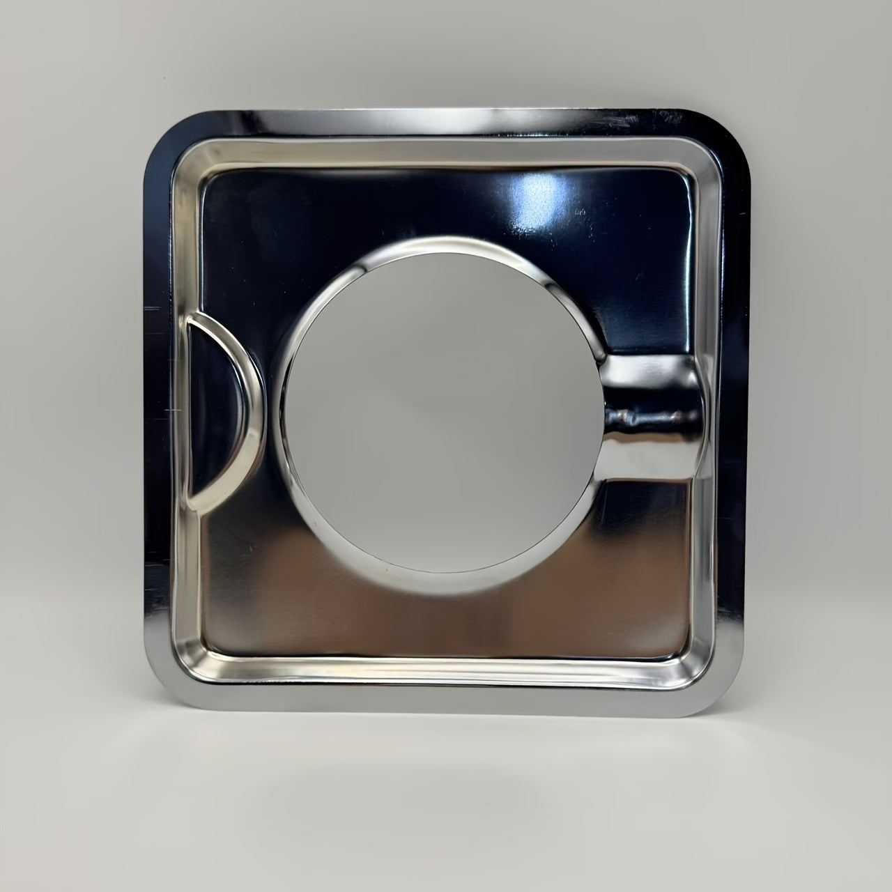 4 ta zanglamas po'latdan yasalgan kvadrat gaz pechka tomchilash panalari to'plami SGP-400 almashtirish modellari uchun, 786333, AP6011553, PS11744751, WP786333 uchun mo'ljallangan - muhim oshxona ovqatlanish aksessuarlari