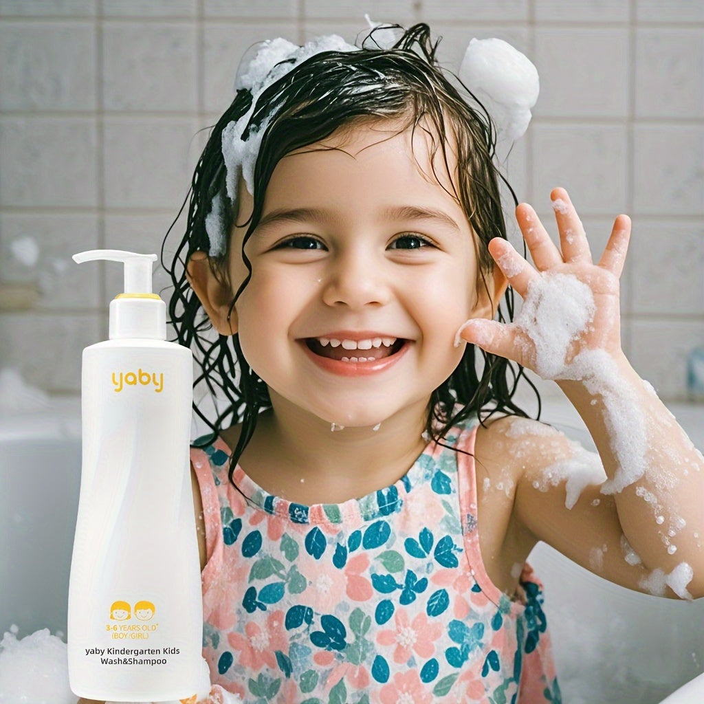 Kids Shampoo for Boys and Girls 3-6 2-in-1 Wash and Nourishing Hair and Skin
