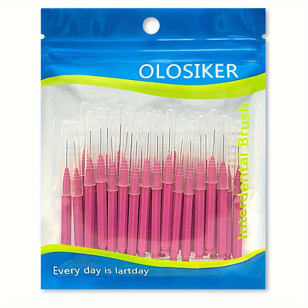 30 Pieces Interdental Brushes Deep Cleaning Dental Picks for Adults