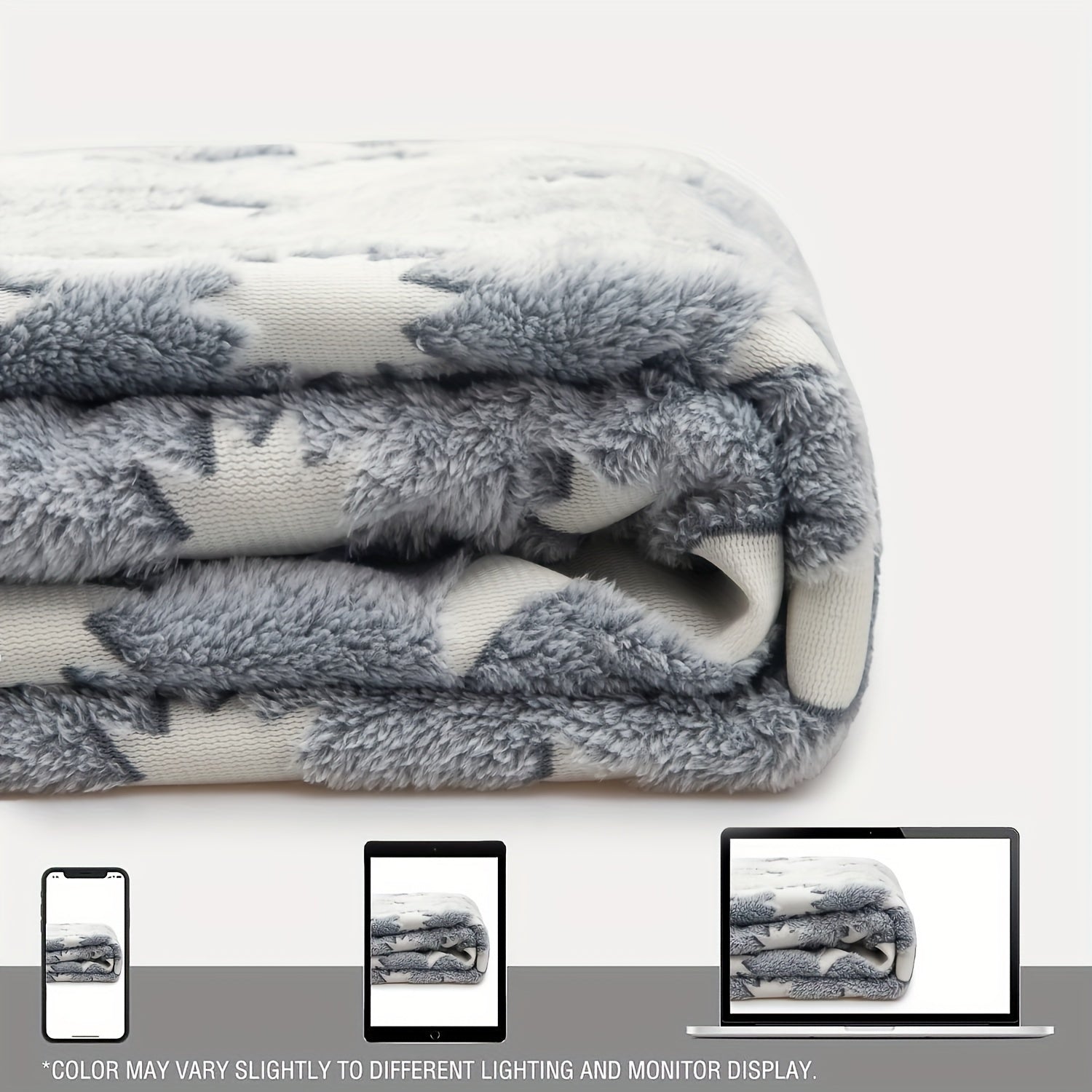 Мягкий, прочный и гипоаллергенный, этот уютный плед украшен светящимися в темноте звездами и луной. Идеален для всех сезонов, он прекрасно добавляет уют в вашу спальню, гостиную или во время путешествий.