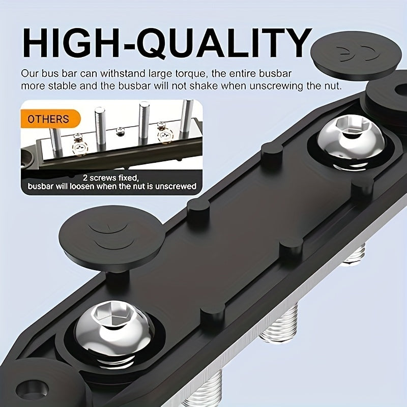 2 Pack Automotive Marine Solar Hoses Discharge Electrical Conductivity Busbar