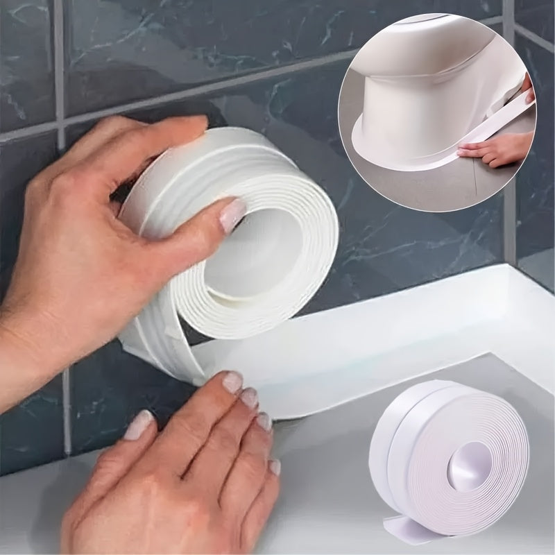 Waterproof Adhesive Tape for Kitchen and Bathroom Sealing, 5 Meters