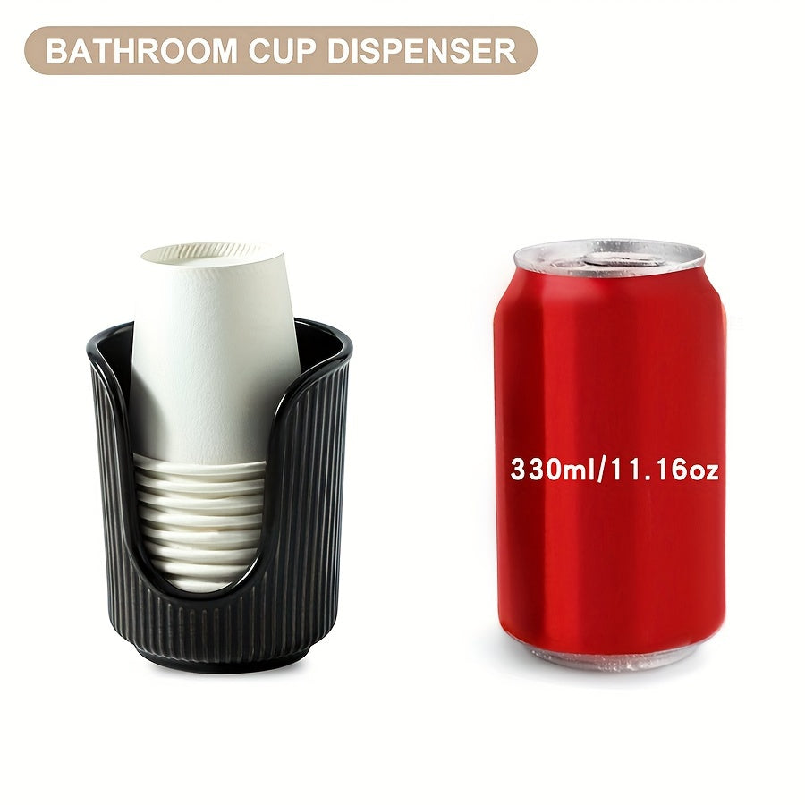 Multifunctional Paper Cup Holder and Desktop Organizer for Bathroom Kitchen Living Room