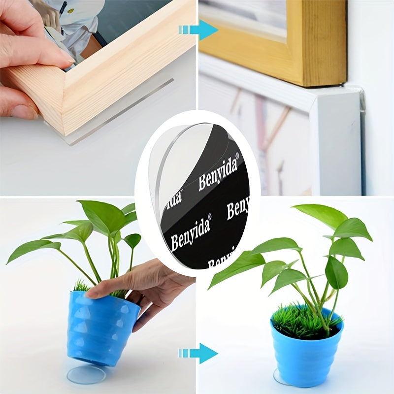 10pcs Car Suction Cup Holder Adhesive Film Double-Sided Tape for GPS Phone Mounts