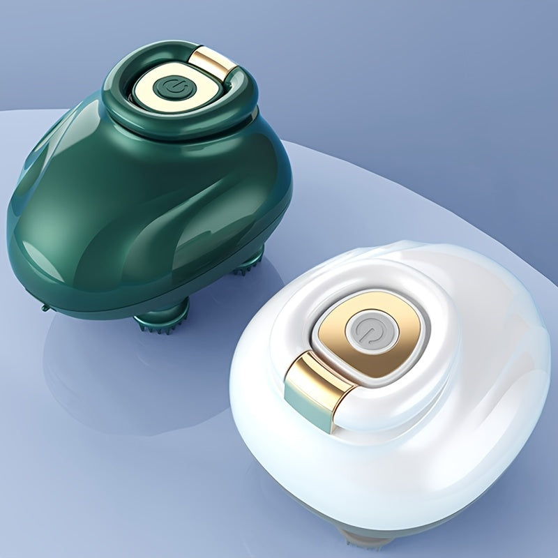 4 ta silikon massaj boshliqlari bilan inson barmoqlarini taqlid qiluvchi uy hayvonlari uchun massaj qiluvchi bosh, mushuklar va itlar uchun mukammal.