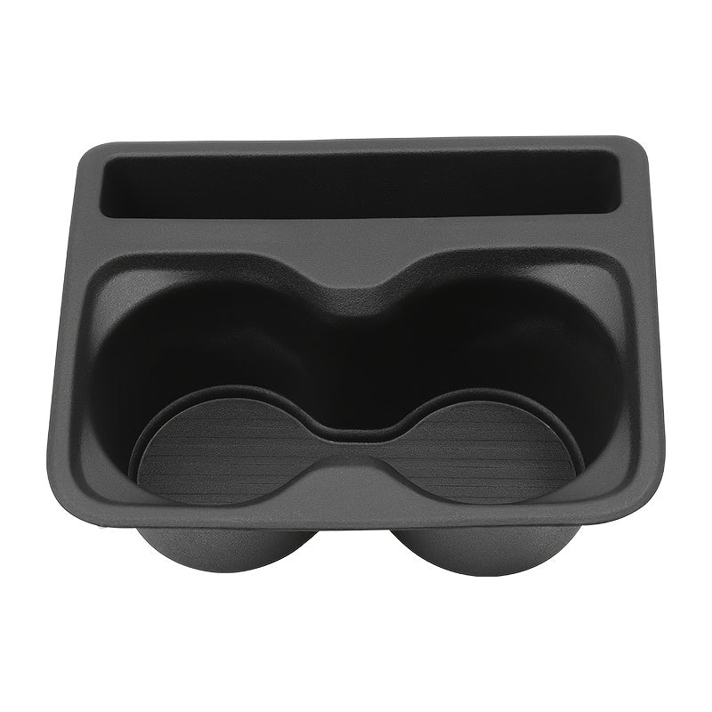 Center Car Interior Storage Tray Fixed Water Cup Holder Organizer Accessories