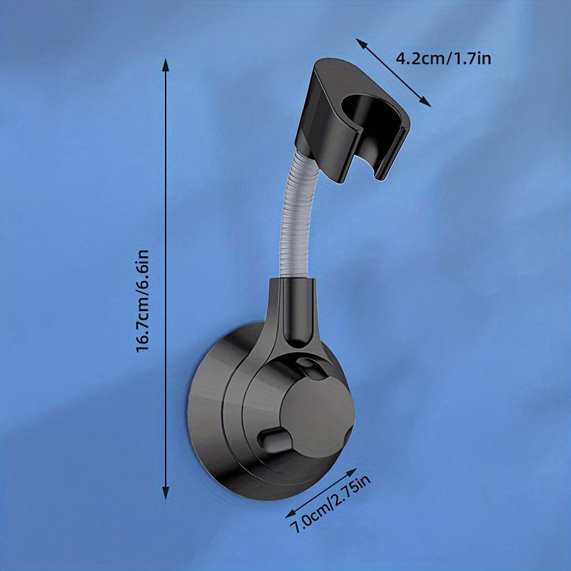 Moslashuvchan devorga o'rnatiladigan dush boshligi tutgichi, teshiksiz dizayn, hammom aksessuari
