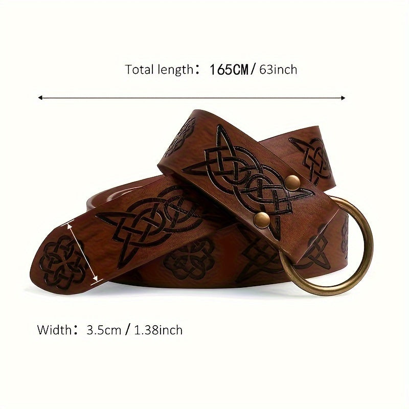 O'rta asr Uyg'onish davri Viking kiyim to'plami, Steampunk PU charm bel qopqog'i, kamar, tortish puli va klip bilan. Halloween cosplay, LARP partiyalari, sahna chiqishlari va kostyum foto aksessuarlar uchun mukammal.