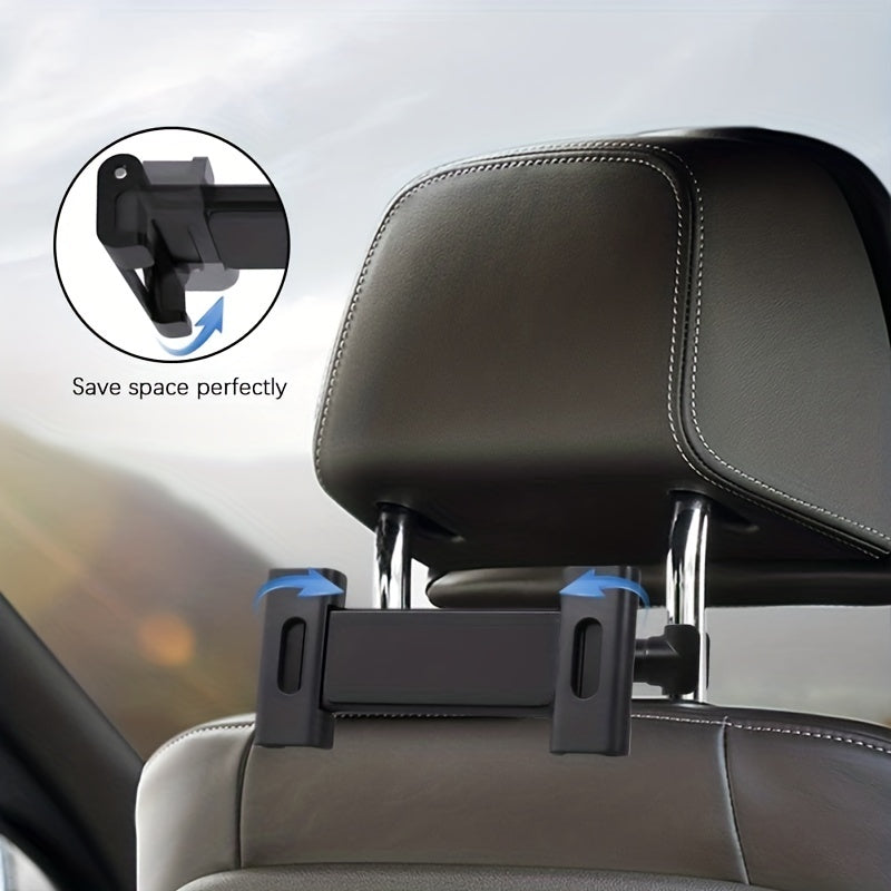 Car Tablet Holder Adjustable Headrest Mount for 12.7cm to 32.77cm Devices