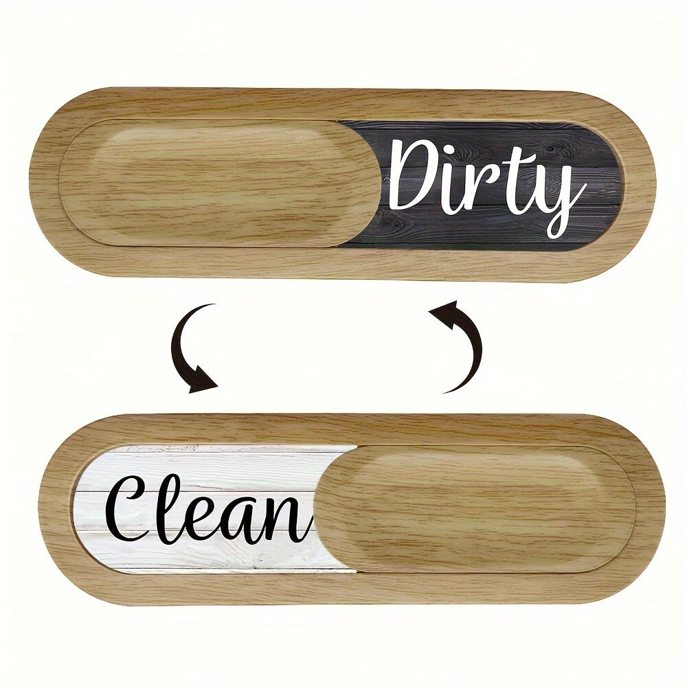 Dishwasher Magnet Indicator Durable Clean Dirty Sign Kitchen Accessory