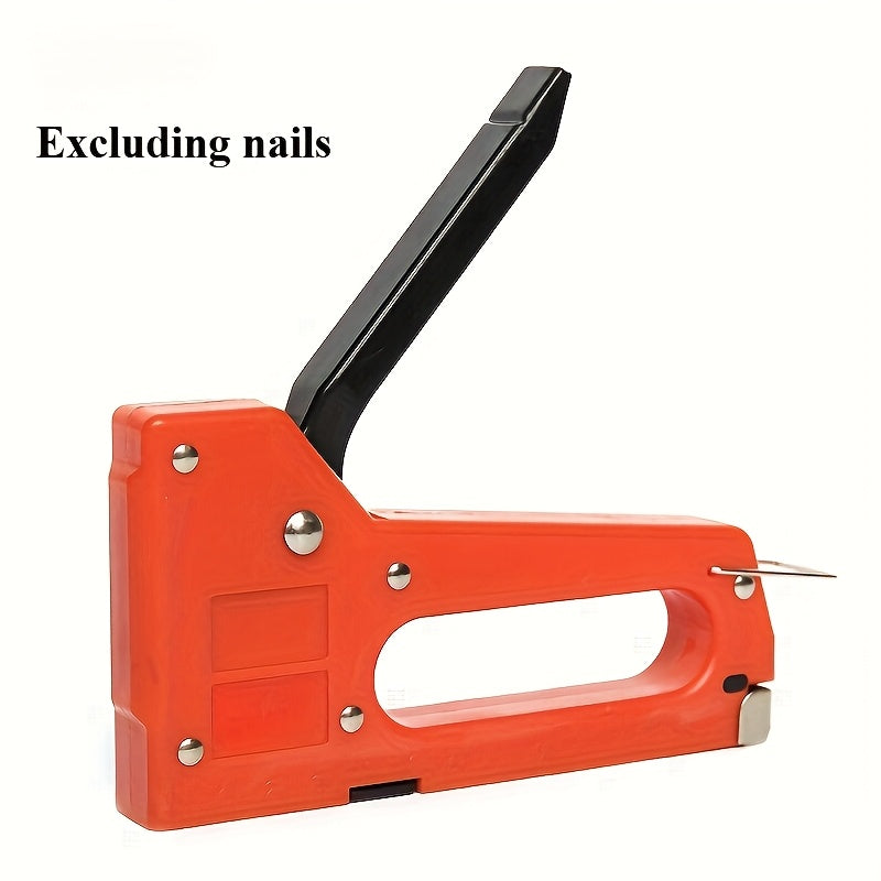 3-in-1 Manual Staple Gun with Durable Plastic Staples for Home Use