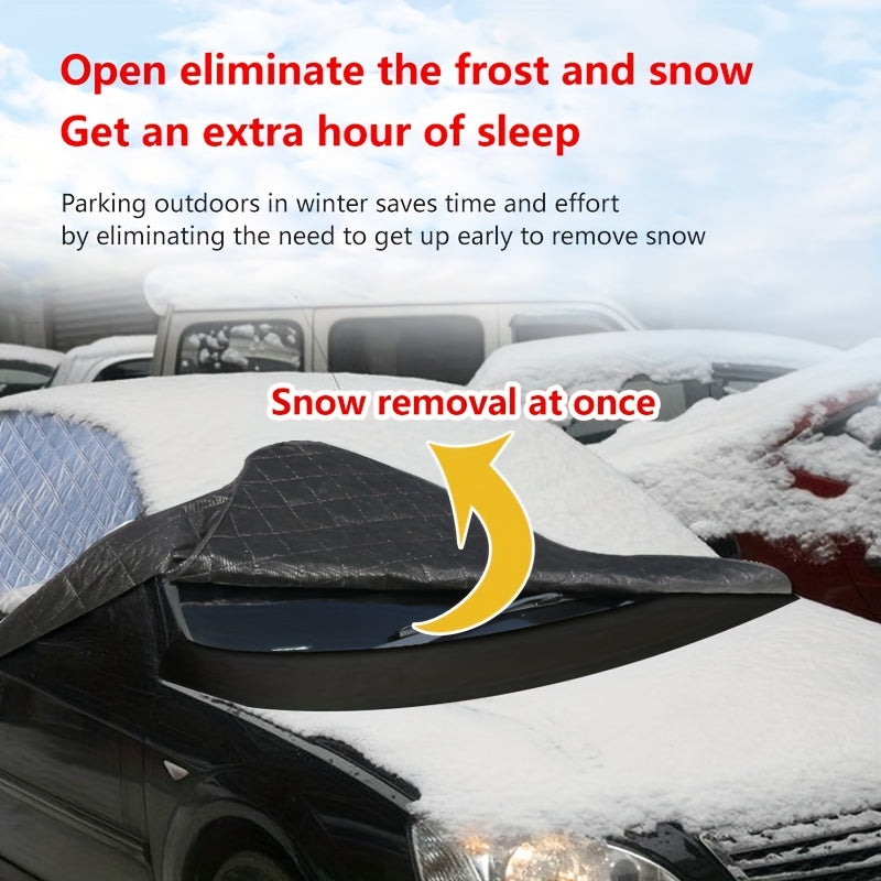 Universal Waterproof Windshield Snow Cover Sun Shade UV Resistant