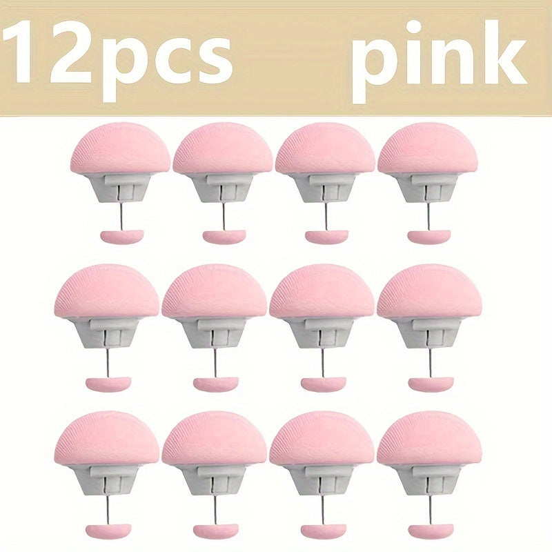 Multifunctional Mushroom Shape Curtain Clips for Quilts and Sheets Reusable and Easy to Use