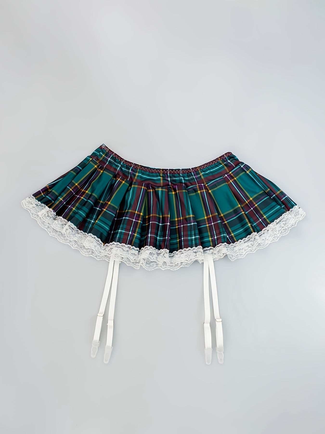 Conjunto de uniforme de otoño e invierno para mujer con medias seductoras y falda JK