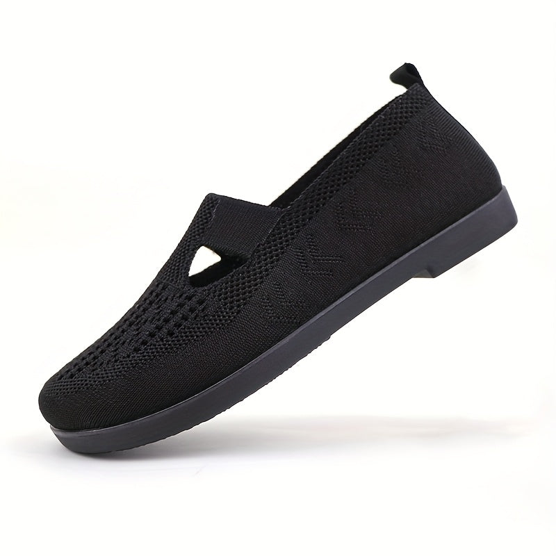 Women's Slip-On Casual Shoes All-Season Fabric Low Top Comfort Sneakers