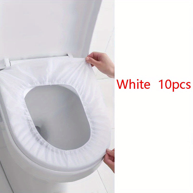 Disposable Toilet Seat Covers Pack of 10 or 20 for Travel Camping and Teen Gifts
