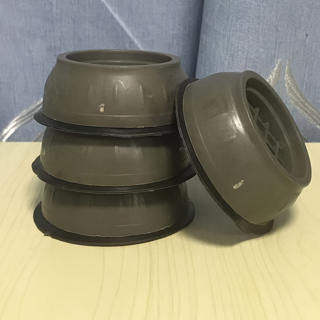 4-Pack Anti-Vibration Washing Machine Feet Pads Non-Slip Plastic Floor Protector