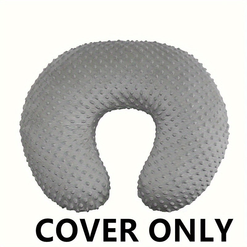 Minky Nursing Pillow Cover for Breastfeeding and Infant Comfort