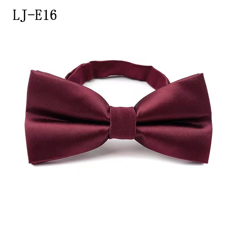 Men's Bow Tie Polyester Jacquard Fabric for Formal Events