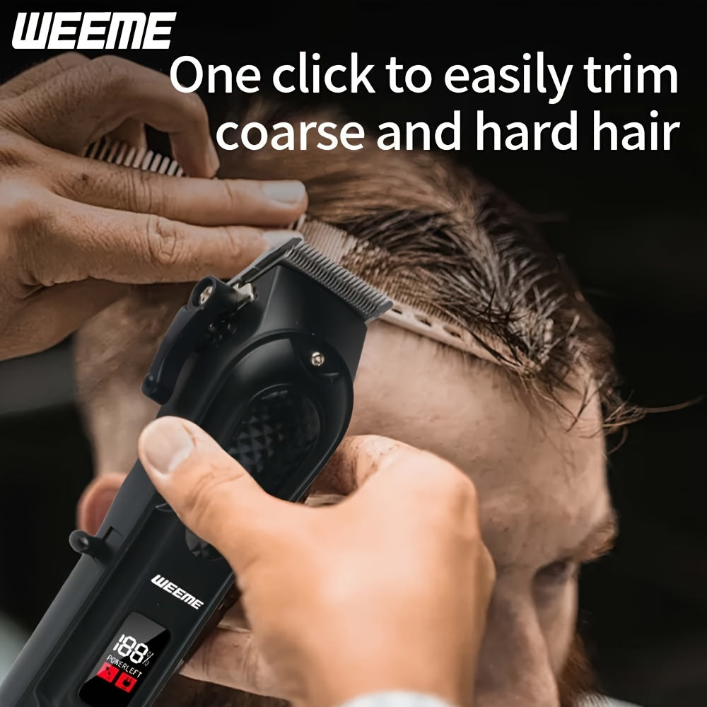 Professional 806mm Hair Clippers with USB charging 36V 1500mAh battery for salon and home use