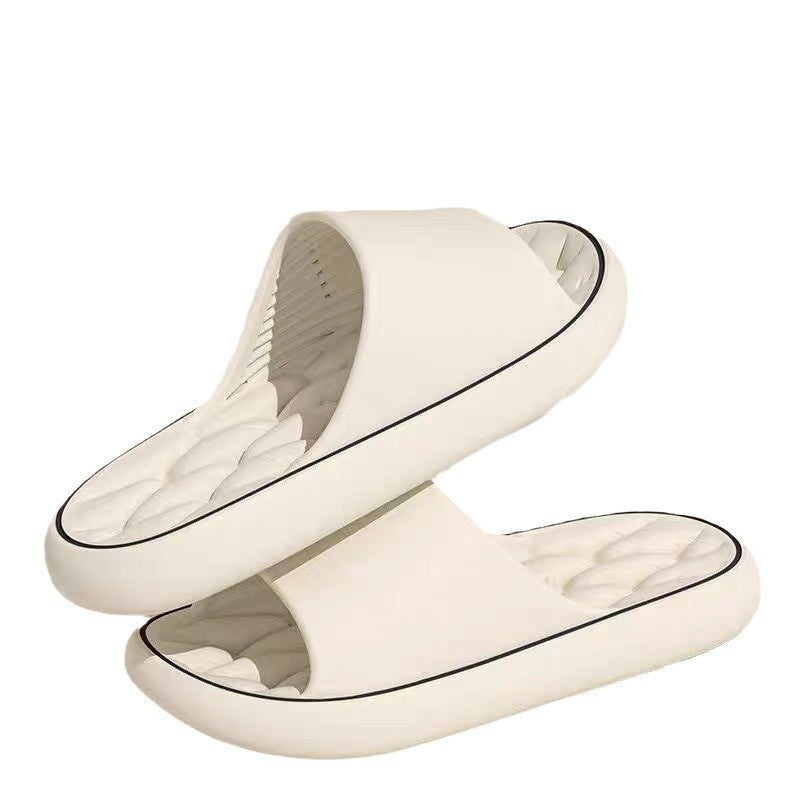 Mens and Womens EVA Slip-On Sandals Soft Beige Indoor Outdoor Shoes