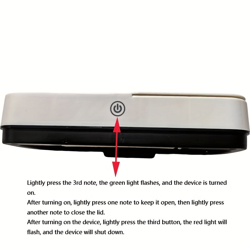 Smart Infrared Wireless Automatic Trash Can with Rechargeable Lithium Battery for Kitchen and Bedroom