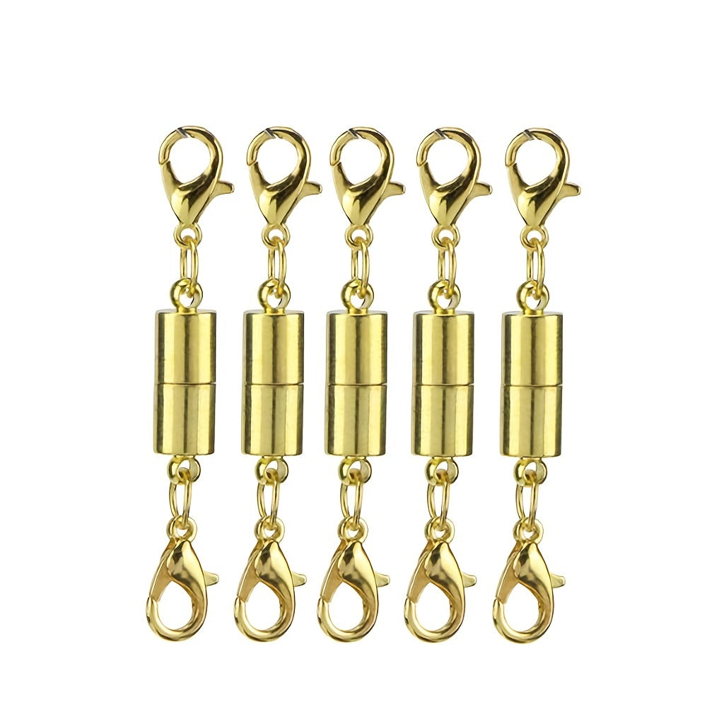 Set of 12 Magnetic Jewelry Clasps for Necklaces and Bracelets Secure Closure