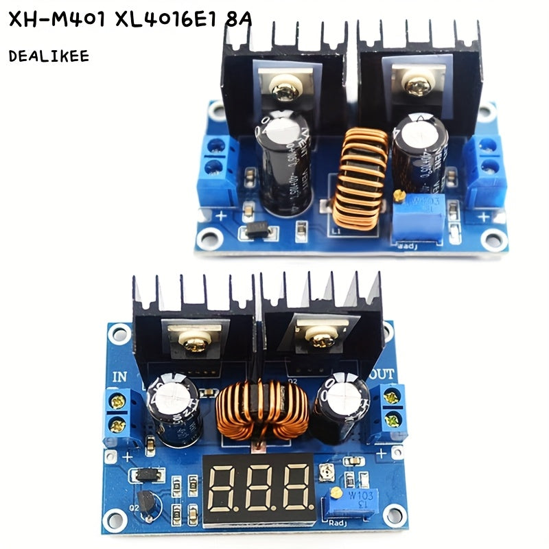 Adjustable DC-DC Voltage Regulator Module XL4016E1 8A 200W Step Down from DC4-40V to DC1.25-36V