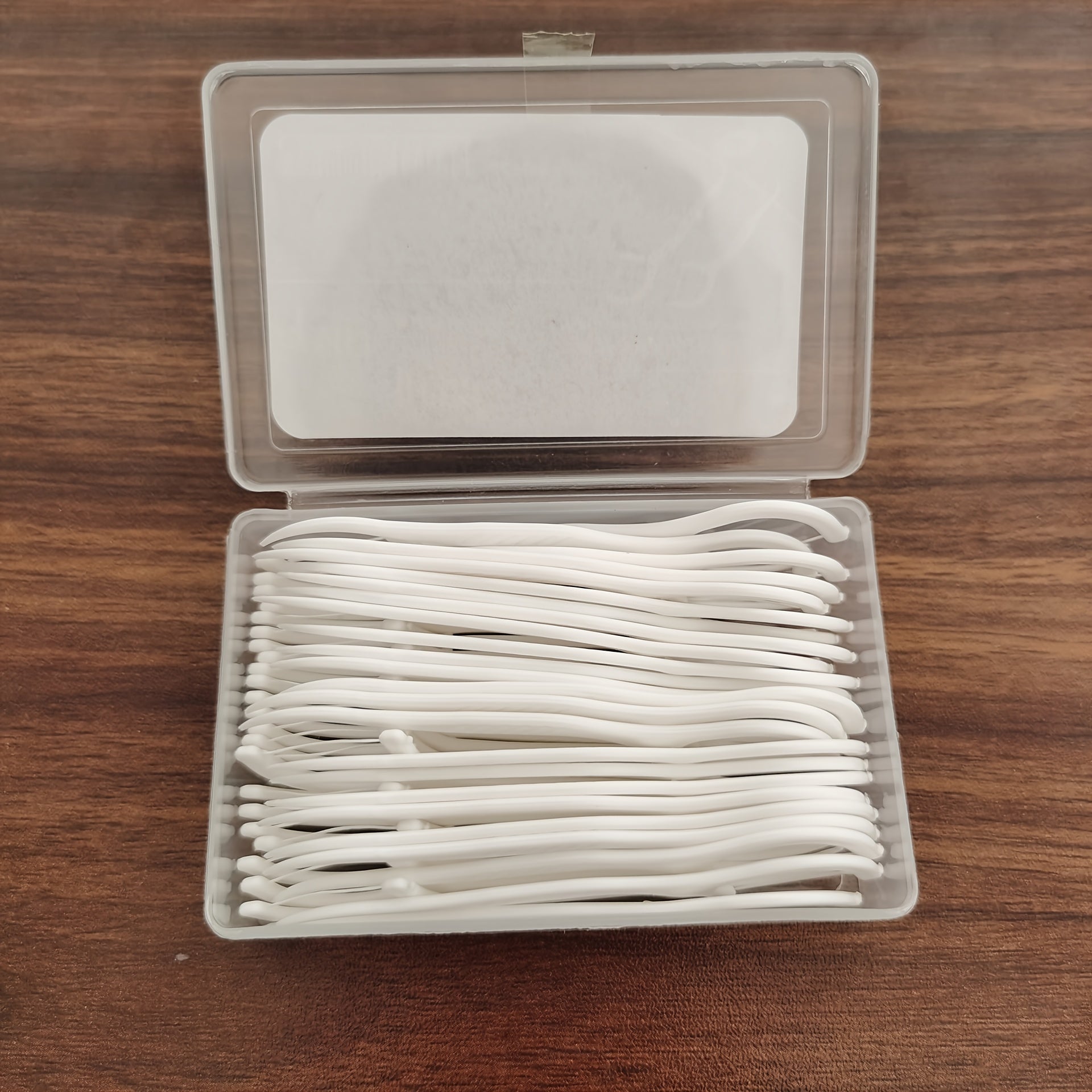 Disposable Dental Floss Picks 50pcs Ultrafine Thin Thread Oral Care Teet