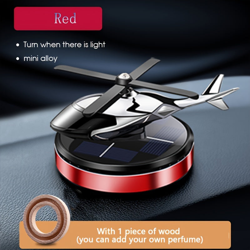 Solar Car Diffuser Air Freshener with 2 Fragrances for Vehicle and Home