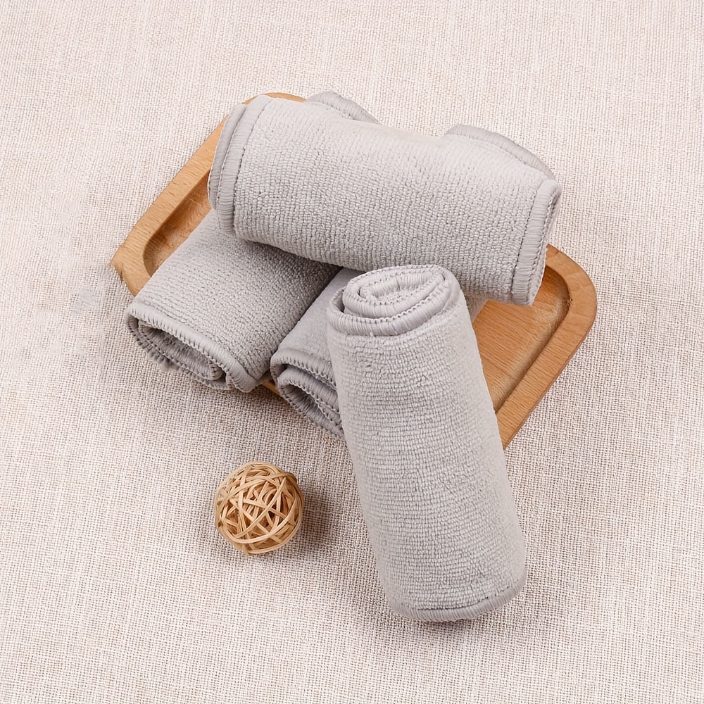 Microfiber Cloths Pack with 3-Layer Washable Diaper Inserts for Baby Care