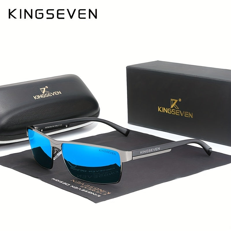 Square Polarized Sunglasses for Men and Women Driving