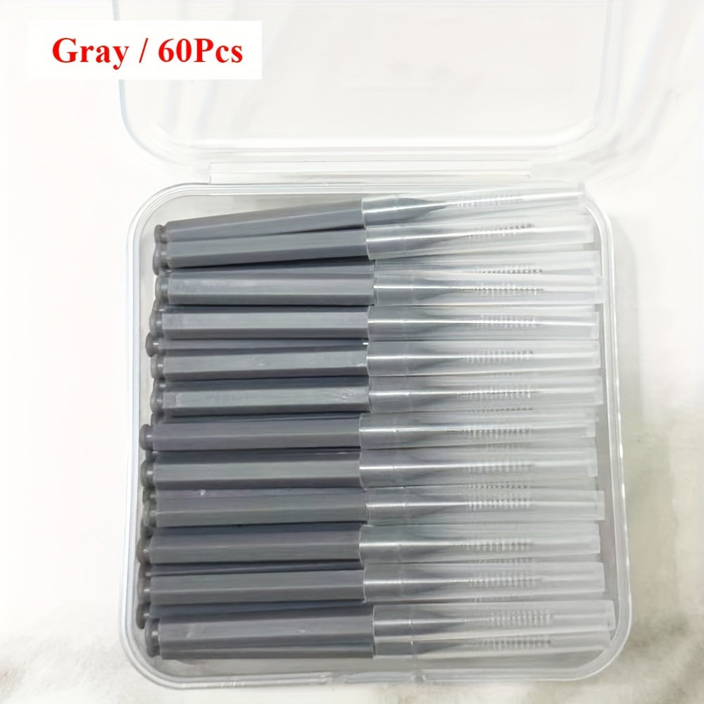 Interdental Brushes 60/120pcs Dental Flossing Tools for Oral Hygiene