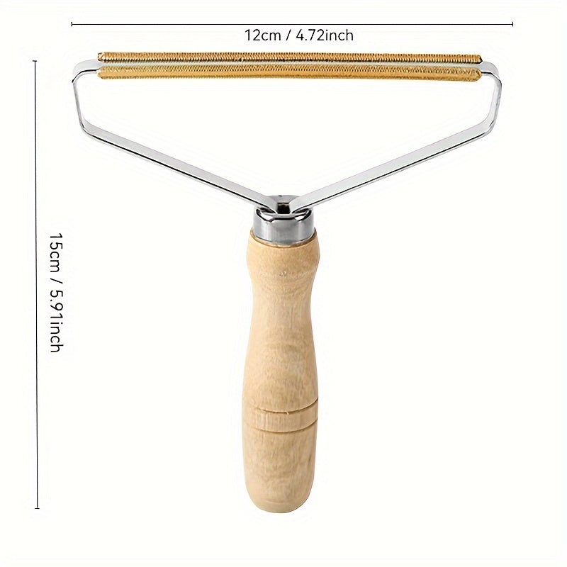 Pet Hair Remover Tool with Metal Blade for Carpets Clothing Upholstery