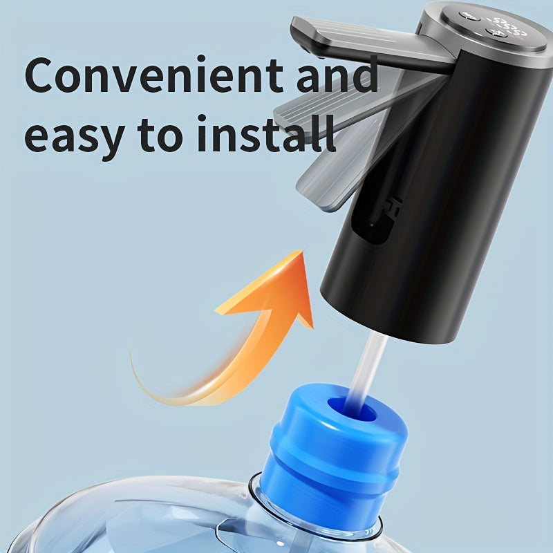 NIJ USB Qayta to'ldiriladigan Elektr suv taqsimlagichi - Lithium Batareya bilan avtomatik pomp, Oshxona va Uy-ro'zg'or uchun mos.