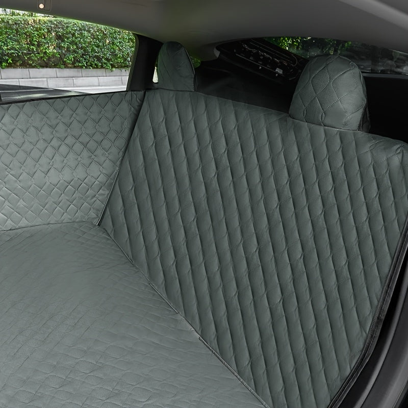 Складное чехол для автомобильного сиденья для собак для Tesla Model Y/3, полиэстеровая кровать для питомцев