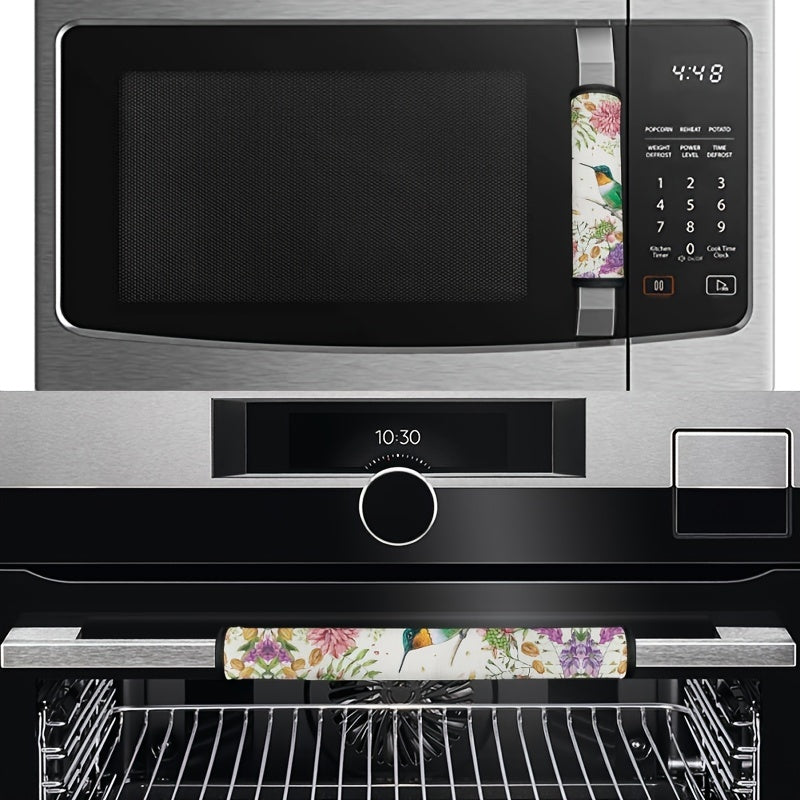 Refrigerator Handle Cover Set for Kitchen Appliances Anti-Slip Durable Four