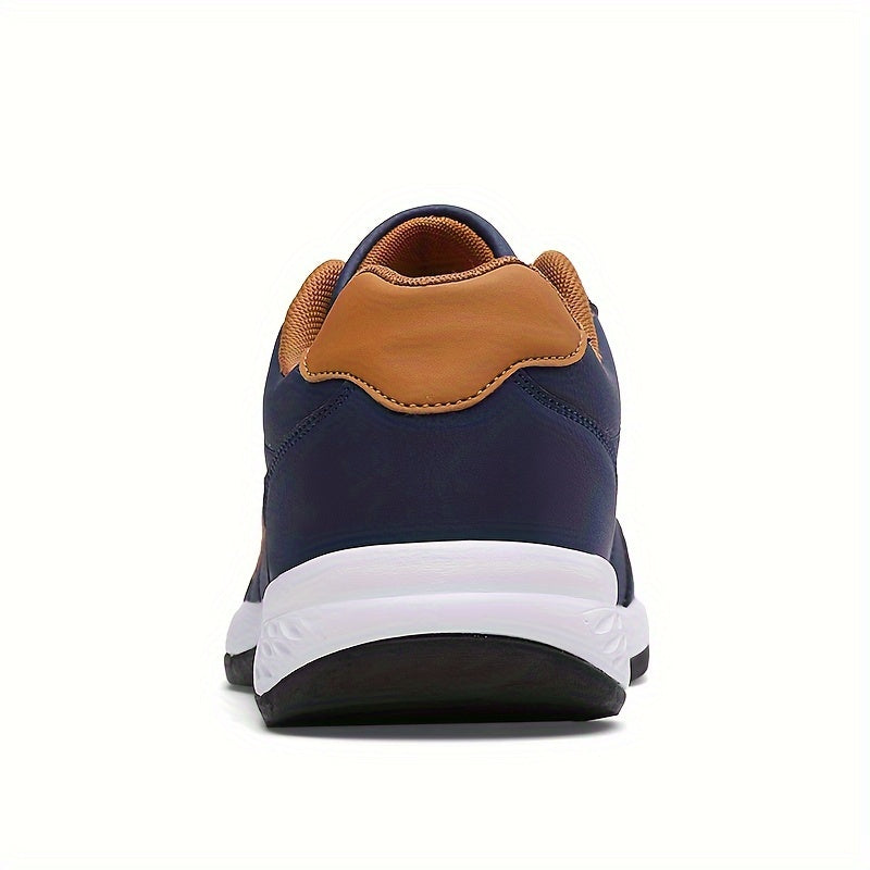 Men's Casual Walking Shoes Breathable Non-Slip Rubber Sole Low Top Sneakers