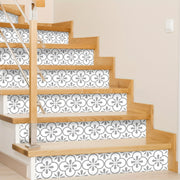Geometric Minimalist Stair Decals Self-Adhesive PVC Home Decor