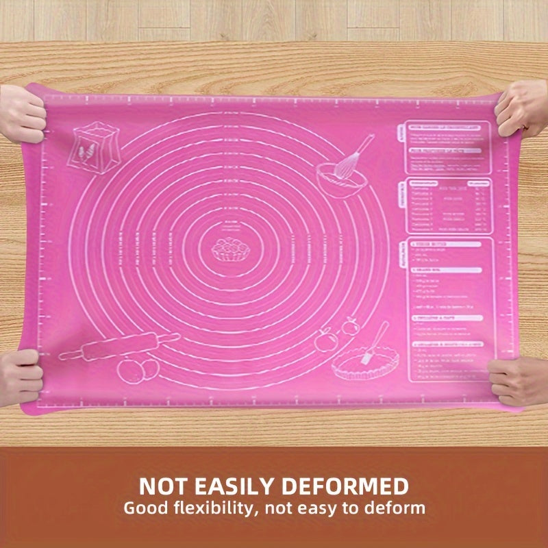 Yogʻlamaydigan pishirish matosi katta va kichik o'lchamlarda, oziq-ovqat uchun xavfsiz, yopishmaydigan, pitsa va tortlar uchun