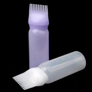 Peine profesional para raíces del cabello, aplicador de estilo, botella de champú, herramienta duradera para el cabello
