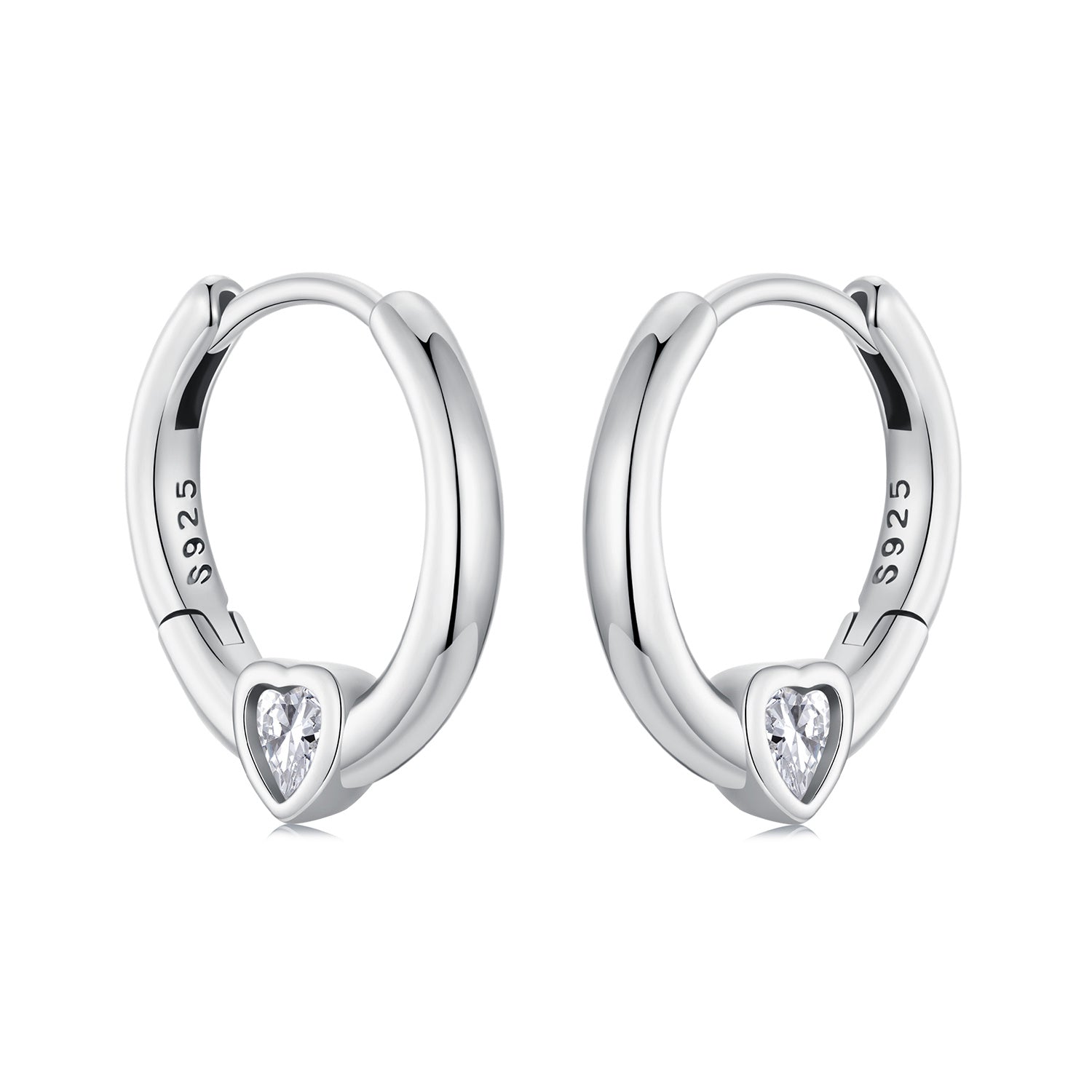 Zarif 925 Sterling Silver halqa bilakuzuklari, porloq kubik zirkoniya yurak bilan - sezgir teri uchun xavfsiz, maxsus tadbirlar va har kuni kiyish uchun ajoyib - o'ylangan 14-fevral sovg'asi, yoqimli Koreya ilhomlangan bilakuzuklar, engil va