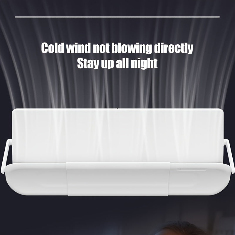 Adjustable Air Conditioner Deflector Wall Mount No Power Universal Ventilation Plate