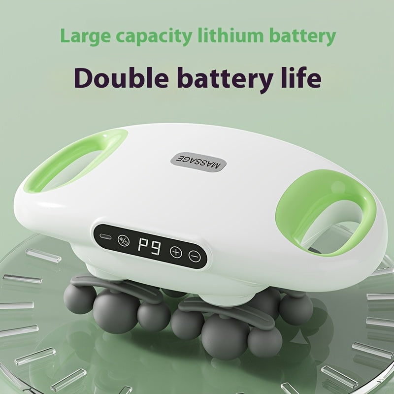 18-Head Massager with Rechargeable Lithium Battery for Whole Body Scalp and Body Relaxation