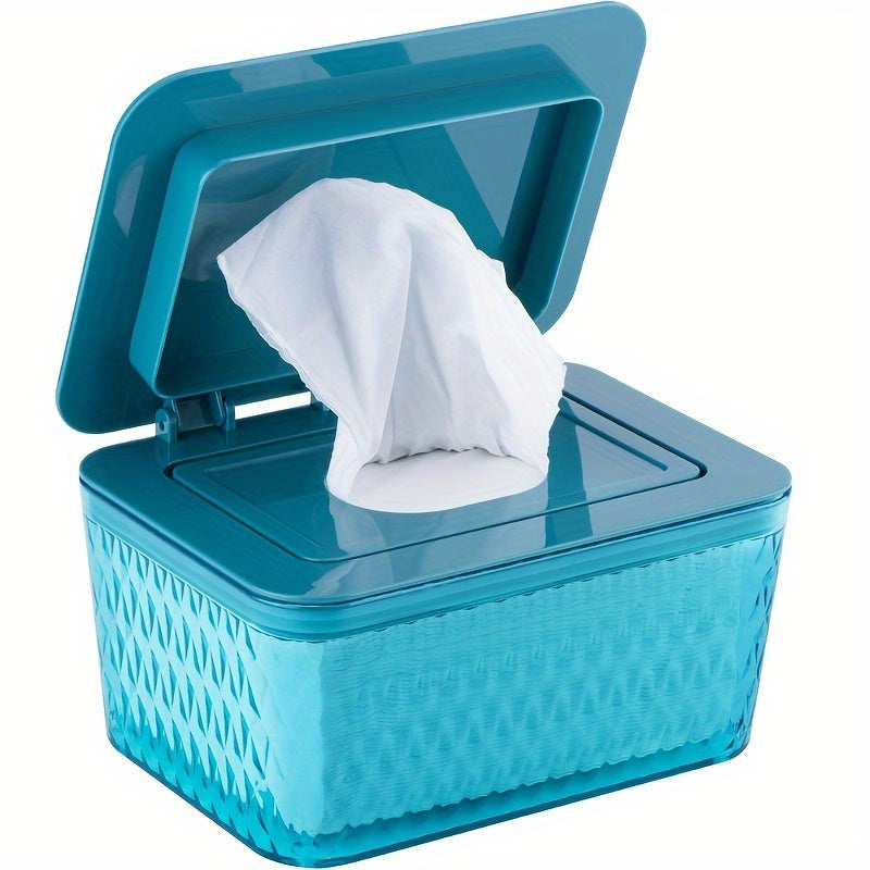 Adult Wipes Dispenser Refillable Box with Cover and Storage Container