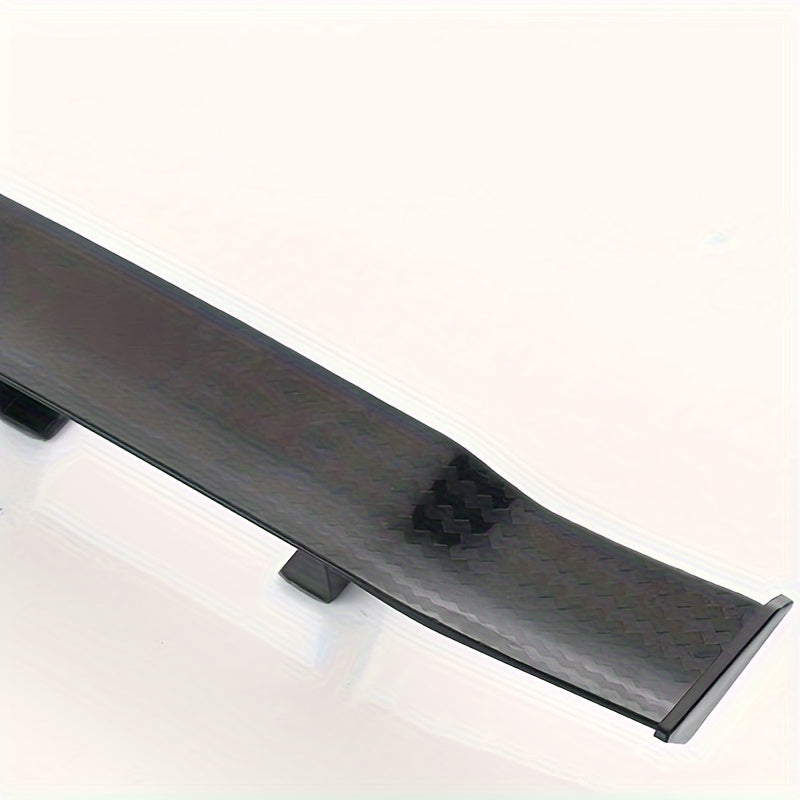 Spoiler de fibra de carbono trasero para coches y motocicletas acabado pulido