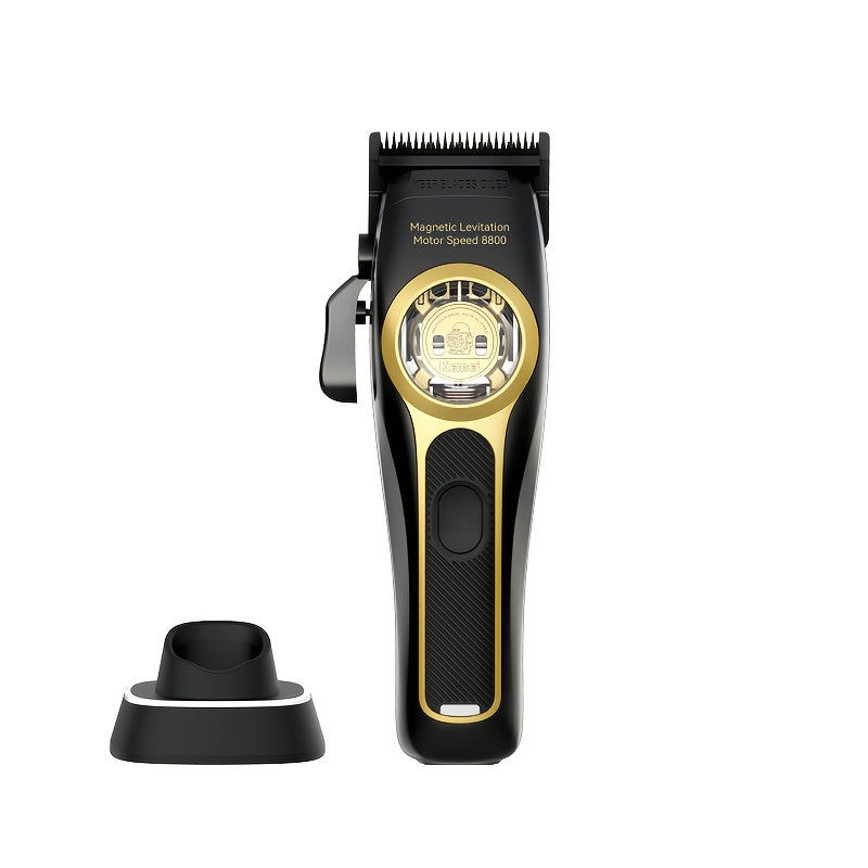 Professional Hair Clipper with USB Charging Lithium Battery for Salons Barbers