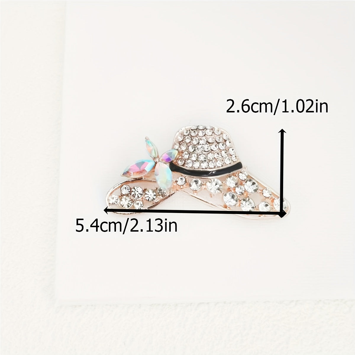 Women's Sweater and Coat Brooch Set with Hat Pin Accessory in Alloy