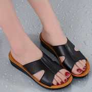 Women's Open Toe Slide Shoes Comfortable Casual Summer Outdoor